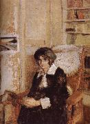 Edouard Vuillard Lucy Pauline Viardot family in oil painting artist
